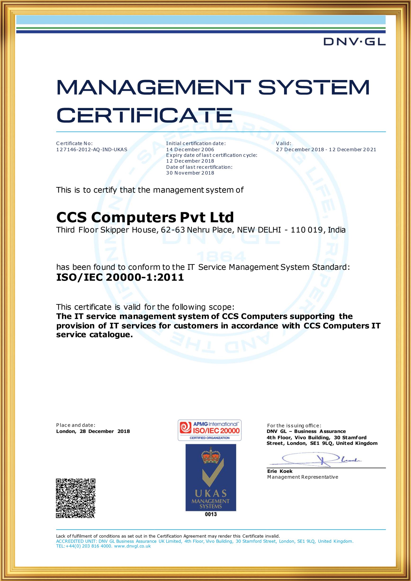 CCS Computers Pvt. Ltd.
